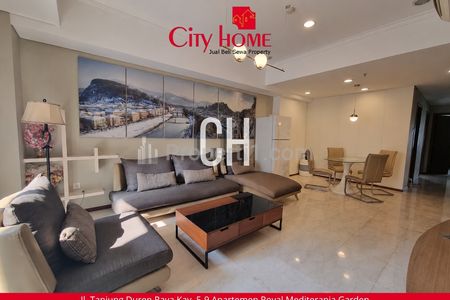 Disewakan Apartemen 3+1 BR Royal Mediterania Garden Residence Podomoro City