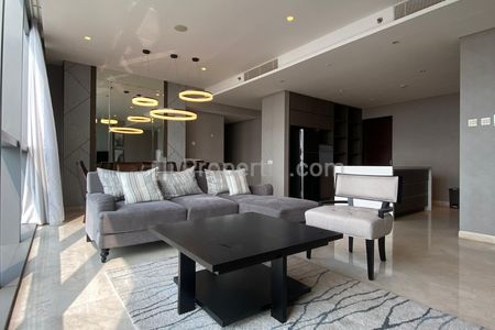 For Lease Apartment Casa Domaine Jakarta Pusat - Type 3+1 BR 168m² Middle Floor Furnished