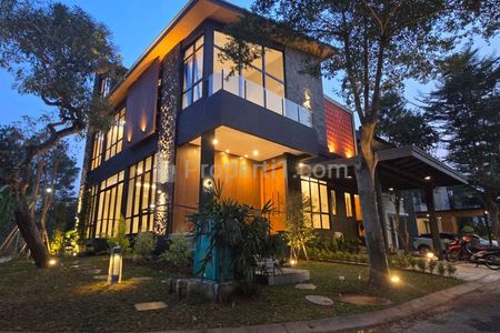 Jual Rumah Baru di BSD The Eminent, Design Mandiri, Hoek, Bonus Kelebihan Tanah 80m2