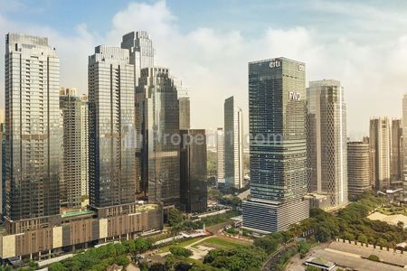 Dijual Office District 8 SCBD, Treasury Tower Jakarta Selatan Luas 133 Sqm