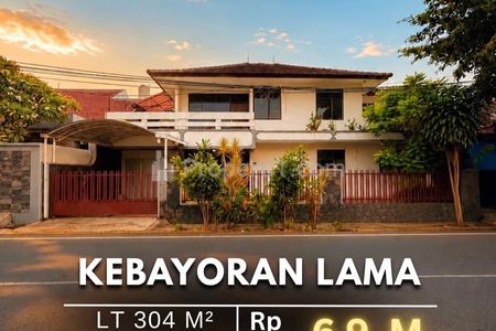 Jual Rumah 6 Bedroom di Kebayoran Lama, Jakarta Selatan
