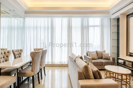 Dijual Apartemen South Hills Kuningan Jakarta Selatan - Type 3BR+1 143m² Furnished
