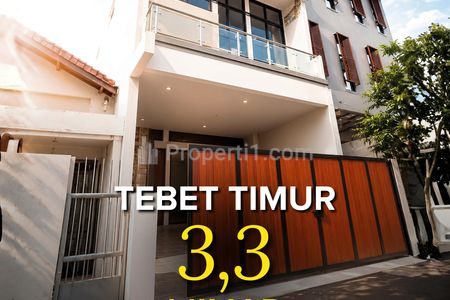Dijual Rumah Siap Huni di Tebet Timur, Jakarta Selatan