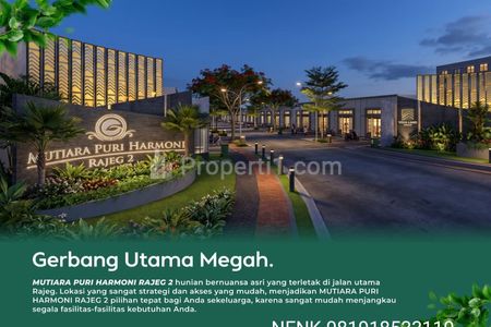 Jual Rumah Subsidi Luas Bangunan 30/60 di Rajeg Tangerang