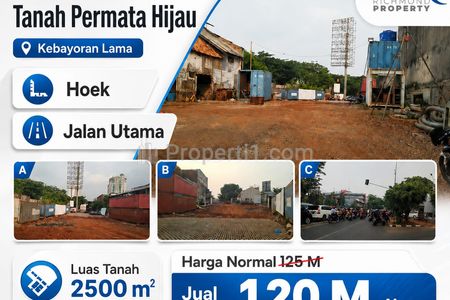 Dijual Tanah Strategis di Permata Hijau (Samping PHX)