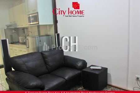 Disewakan Apartemen 2 BR Furnished di Mediterania Garden Residences 2 Tanjung Duren Jakarta Barat