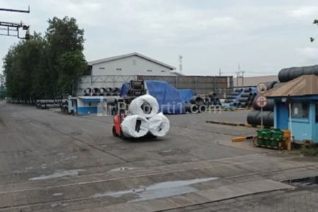 Dijual Tanah Ex Pabrik 32 ha di  Jl. Gajah Mada, Baja, Sidoarjo, Jatim - Akses Truk Kontainer 40 Feet - Cocok Buat Pergudangan, Pabrik, Perumahan