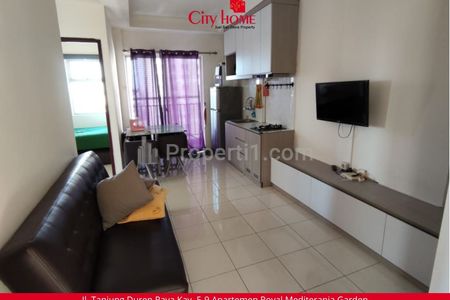 Disewakan Apartemen 2 BR Furnished di Mediterania Garden Residences 2 Tanjung Duren
