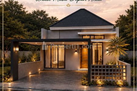 Dijual Rumah Modern Limasan di Jl Wates Km 11 Bantul, Dekat Kampus Mercubuana Yogyakarta