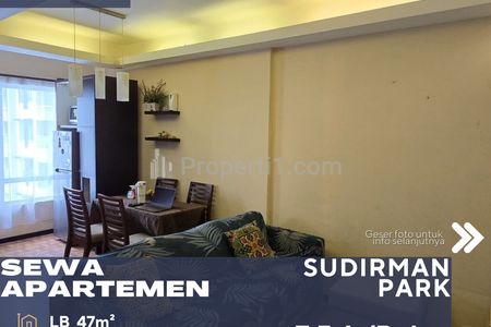 Disewakan Apartemen Sudirman Park 2BR Full Furnish