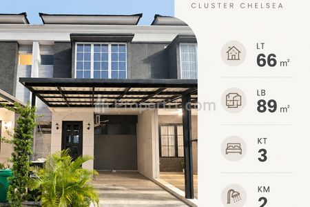 Dijual Rumah Wisata Bukit Mas Cluster Chelsea