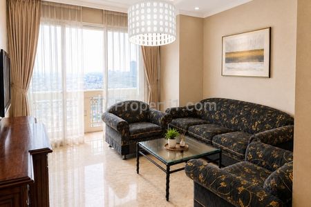 Dijual Super Murah Apartemen Furnished 2+1 BR Luas 114 m² di Kedoya Elok, Kebon Jeruk Jakarta Barat