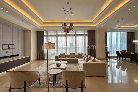 Disewakan Apartemen Raffles Residences Jakarta Selatan: Ultra Luxury 4+1BR Fully Furnished