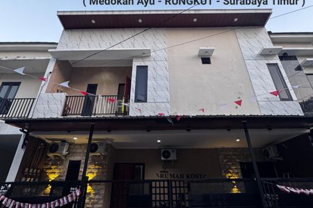 Dijual Rumah Kost Murah 2 Miliaran di Medokan Ayu, Rungkut, Surabaya Timur - Perumahan Griya Ani Boulevard - Full Furnished - Aktif Operasional