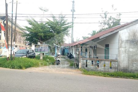 Jual Cepat Tanah Luas Bonus Rumah Jalan Utama Tengah Kota