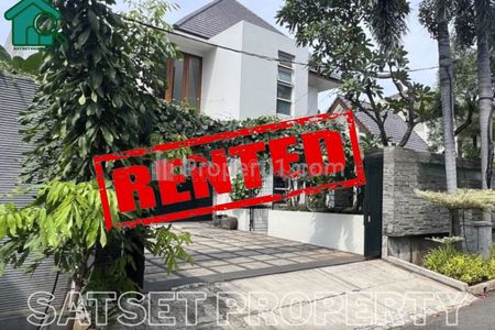 Disewakan Rumah Mewah di Area Permata Hijau Jakarta Selatan STD661