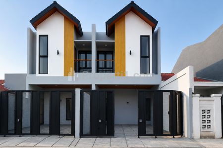 Dijual Rumah Baru Design Scandinavian Siap Huni di Cipinang Cempedak Jakarta Timur