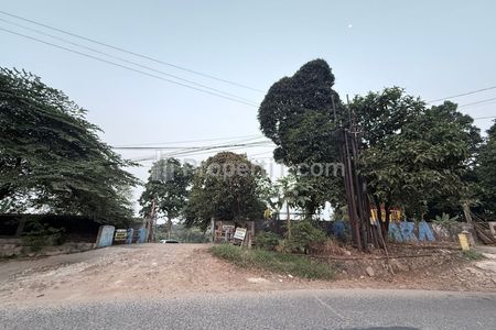 Dijual Tanah Strategis Pinggir Jalan Raya Krukut Limo Depok
