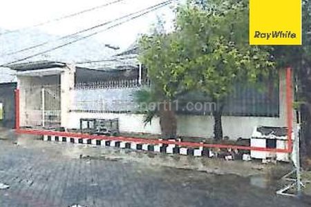 Dijual Rumah Lelang Kutisari Indah Utara Surabaya Selatan LT 264m2 SHM