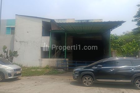 Jual Gudang di BSD Taman Tekno, Tanpa Pungli, Tidak Banjir, Dekat Tol, KRL, Masuk Container 40 Feet