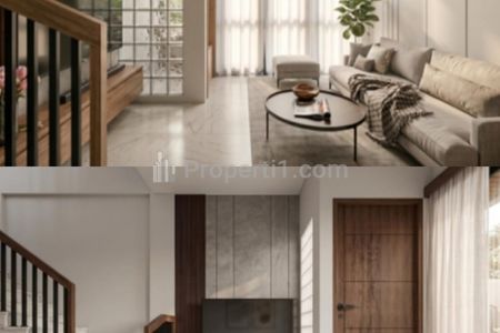 Jual Rumah Baru dalam Komplek di Pasar Minggu, Jakarta Selatan - 3+1 Kamar Tidur & Hadap Selatan