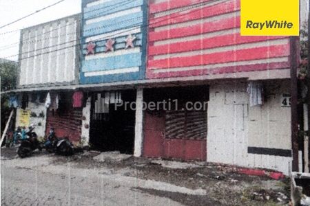 Dijual Ruko Lelang Kutisari Selatan Surabaya Timur LT 430m2 SHM