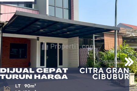 Dijual Rumah Baru Renov Siap Huni Dalam Perumahan Citra Gran Cibubur Bekasi