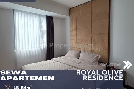 Disewakan Apartemen Royal Olive Residence 2BR Full Furnished