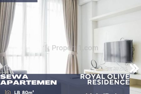 Disewakan Apartemen Royal Olive Residence 3BR Full Furnished
