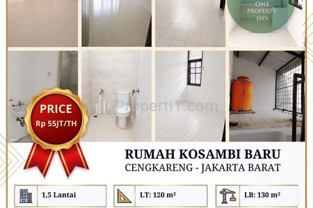 Disewakan Rumah Kosambi Baru, Cengkareng – Jakarta Barat