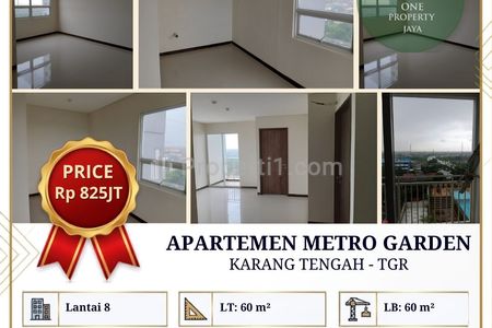 Dijual Apartemen Metro Garden, Parung Jaya, Karang Tengah, Tangerang - 2 BR Unfurnished