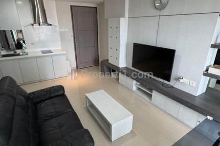 Jual Murah Apartemen 2 BR di Praxis Pusat Kota Surabaya Lantai 19 Full Furnish Modern