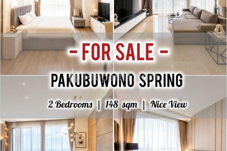 Jual Cepat Apartemen Pakubuwono Spring 2+1BR 170sqm, Furnished, Well Maintained, Direct Owner