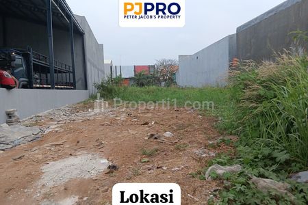 Disewakan Tanah Kavling Siap Pakai di Pergudangan Harapan Indah Bekasi