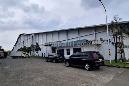Dijual Gudang Siap Pakai Kawasan Industri MM2100 Bekasi