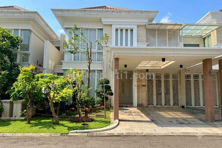 Dijual Rumah Lokasi Elit 2 Lantai Siap Huni di Pakuwon Indah, Dekat PTC dan Kampus UNESA, Surabaya Barat