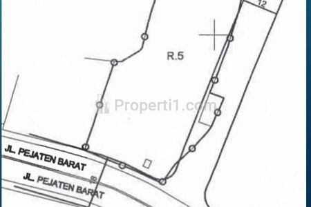 Jual Tanah SHM Luas 2500m2 Cocok untuk Cluster Mewah, di Pejaten Barat Raya, Dekat AIS, Gonzaga, Pejaten Village, Kemang, Ampera, Jakarta Selatan