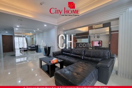 Disewakan Apartemen 3+1 BR Furnish di Royal Mediterania Garden Podomoro City