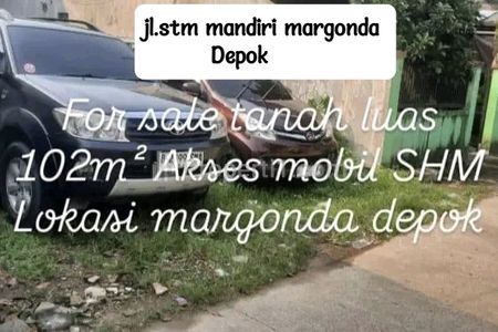 Dijual Tanah Matang Siap Bangun Strategis di Wilayah Pancoran Mas, Depok