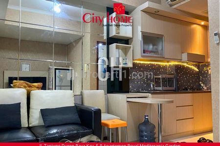 Disewakan Apartemen 1 BR Furnish di Royal Mediterania Garden Podomoro City