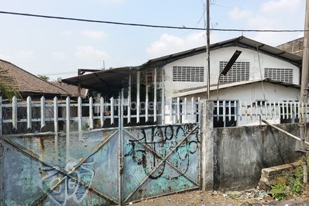 Jual Gudang Murah Krikilan Gresik Strategis Lokasi 0 Jalan Raya Siap Huni