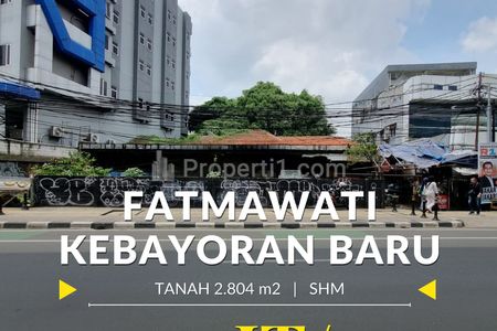 anah Dijual Di Zona Komersil Fatmawati, Lokasi Lintas Utama Jalan Fatmawati Jakarta Selatan