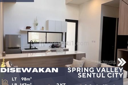 Disewakan Rumah Full Furnished Dalam Perumahan Sentul City Bogor