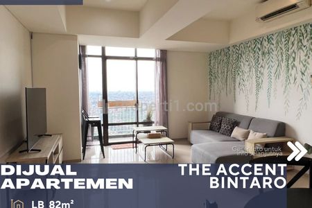 Dijual Apartemen The Accent Bintaro 2BR Full Furnish