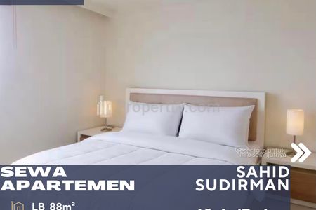 Disewakan Apartemen Sahid Sudirman Expatriate Area 2+1BR Full Furnished