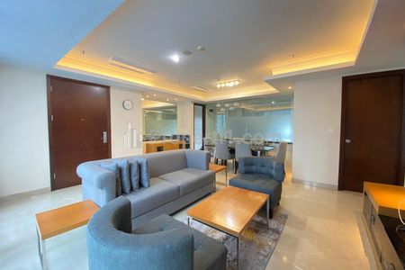 Disewakan Apartemen Casa Grande Phase 2 Tipe 3+1 BR Fully Furnished - Private Lift, South Jakarta