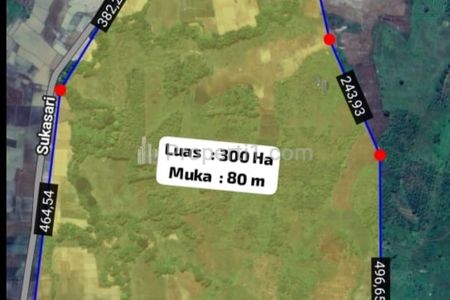 Jual Tanah Luas 300 Hektar, Bisa Perluas Jadi 400 Hektar Nego Tipis, Lokasi Industri Strategis di Raya Subang Cikamurang, Indramayu, Jawa Barat