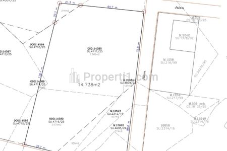 Jual Tanah SHM Zona Industri Luas 14738m2 Huk, Cocok untuk Produksi dan Pergudangan, Akses Kontainer di Pasar Kemis, Tangerang, Banten