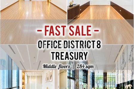 Jual Cepat Kantor Treasury Office District 8 SCBD, 284 sqm & Ready, Direct Owner - Yani Lim 08174969303