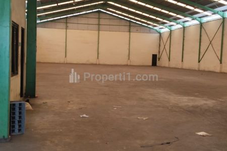Disewakan Gudang Siap Pakai Ada Loading Dock di Marunda Center Bekasi
